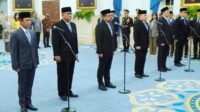 Prabowo lantik sejumlah pejabat perkuat kabinet Merah Putih. (Youtube @Sekretariat Presiden) Prabowo Lantik Aktivis hingga Purnawirawan TNI Perkuat Kabinet Merah Putih