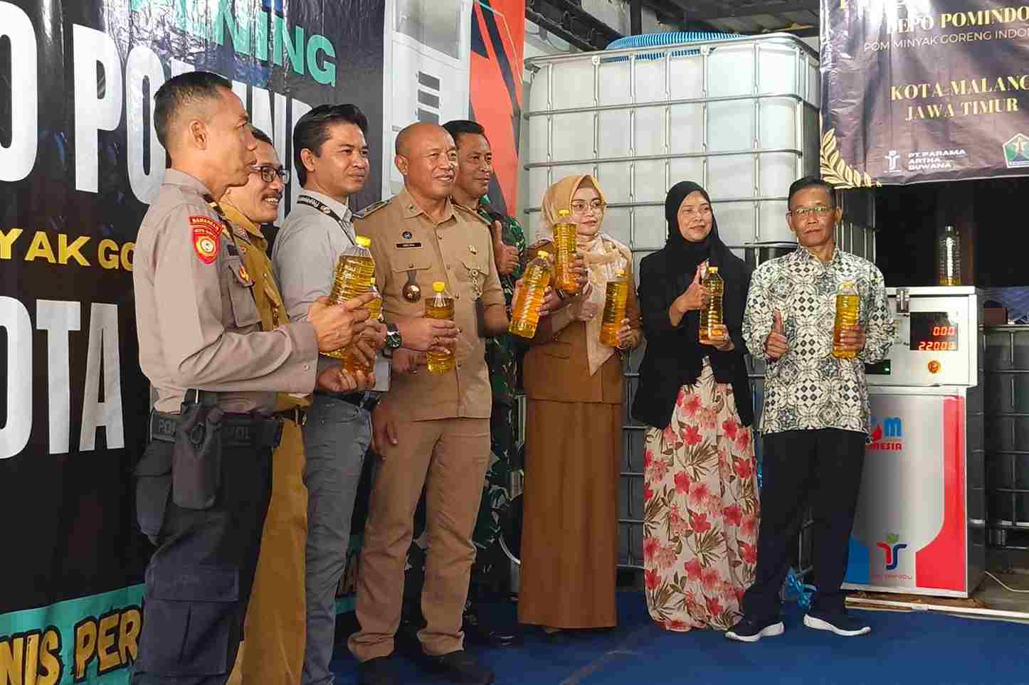 Depo Pomindo Resmi Beroperasi di Kota Malang, Jual Minyak Goreng Premium Mulai Rp2.000