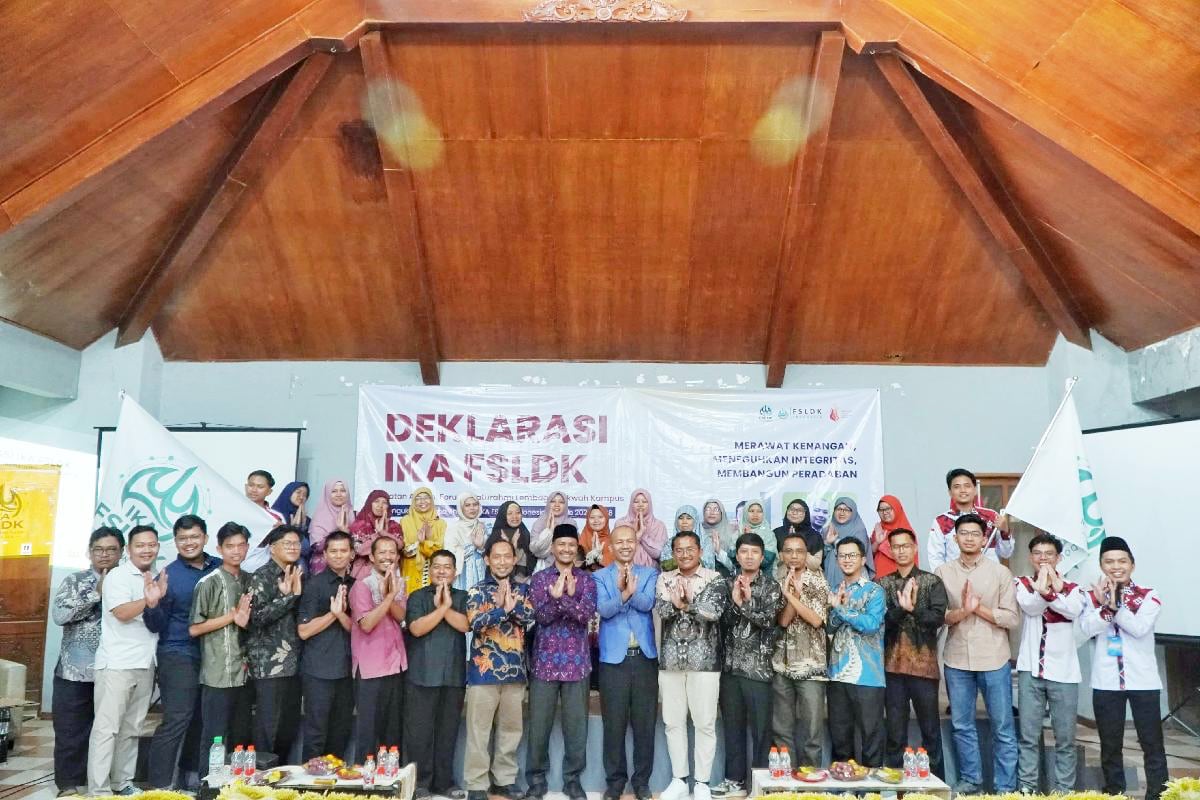 Ratusan alumni hadiri Deklarasi dan Launching Perdana IKA FSLDK Indonesia 2026–2028. (ist) Ratusan Alumni Hadiri Deklarasi dan Launching Perdana IKA FSLDK Indonesia 2026–2028