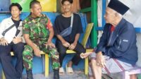Koramil 0833-03 Blimbing gelar kegiatan komunikasi sosial (komsos) bersama warga binaan. (Ist)