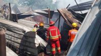 Gudang Rongsokan di Turen Terbakar, Kerugian Mencapai Ratusan Juta