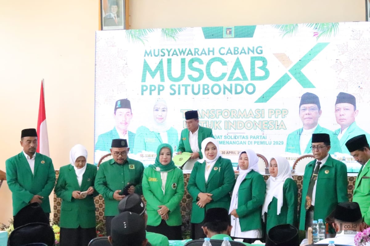 Zainiye Kembali Terpilih Jadi Ketua DPC PPP Situbondo Periode 2026-2031