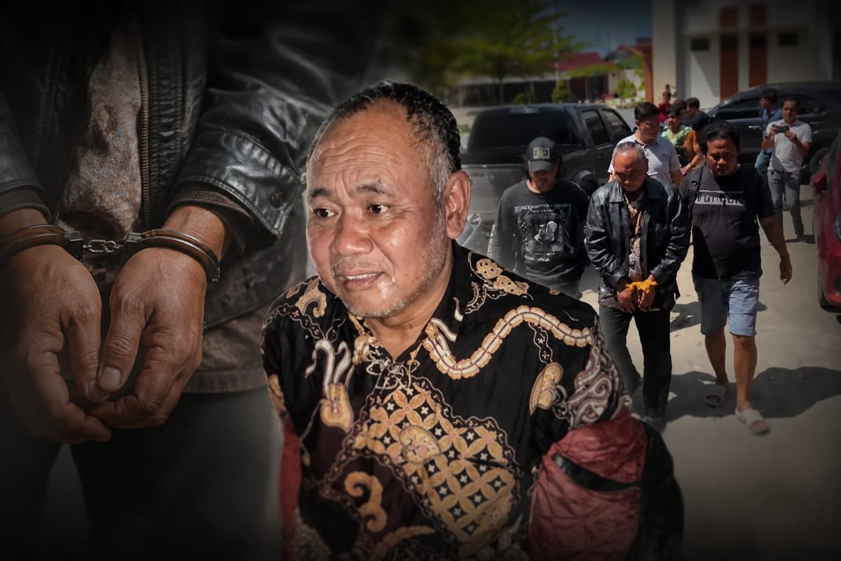 Ilustrasi penangkapan AS. (AI Generated) Pendiri Ponpes di Pati Ditangkap di Wonogiri Usai Buron Berpindah-pindah Daerah