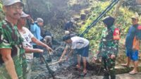 Babinsa Lowokwaru dan Warga Jatimulyo Kompak Kerja Bakti Wujudkan Lingkungan Asri