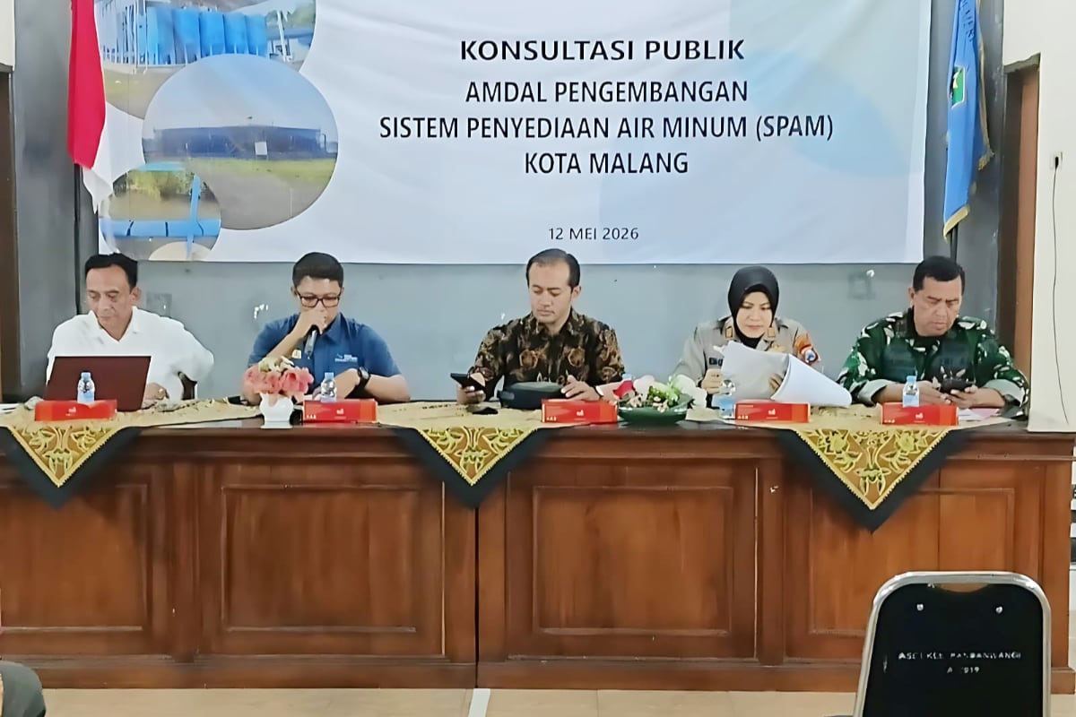 Danramil Blimbing menghadiri konsultasi publik terkait pengembangan SPAM di Kota Malang. (ist) Danramil Blimbing Kawal Konsultasi Publik AMDAL SPAM, Dorong Penyediaan Air Bersih Berkelanjutan