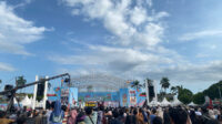 Suasana acara karnaval SCTV 2026 di Alun-alun Jember. (Seru.co.id/sgt) Karnaval SCTV 2026 Kembali Guncang Alun-Alun Jember