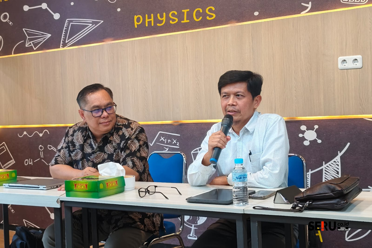 Dua alumni Fakultas STeM UB berbagi kisah sukses di era disrupsi AI. (Seri.co.id/bas) Era Disrupsi AI, Alumni Fakultas MIPA UB Buktikan Lulusan Sains Makin Dibutuhkan Industri