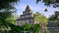 Salah satu replika candi zaman kerajaan di Lembah Tumpang Resort Malang. (ist) Lembah Tumpang Resort Malang, Padukan Pesona Alam dan Kemegahan Arsitektur Zaman Kerajaan Majapahit-Singosari