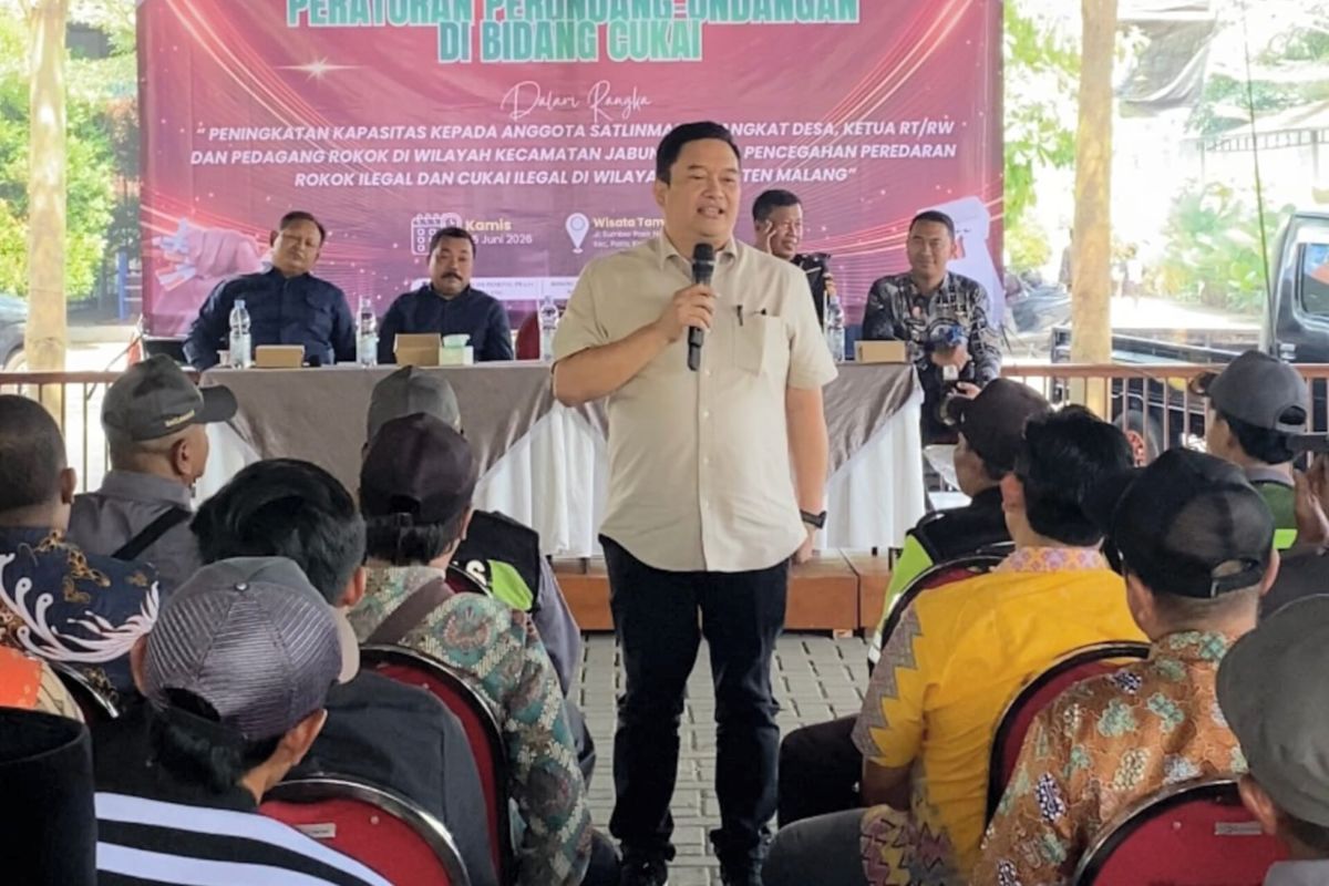 Temukan Rokok Ilegal, Sekda Kabupaten Malang Ajak Masyarakat Lapor ke Pihak Berwenang