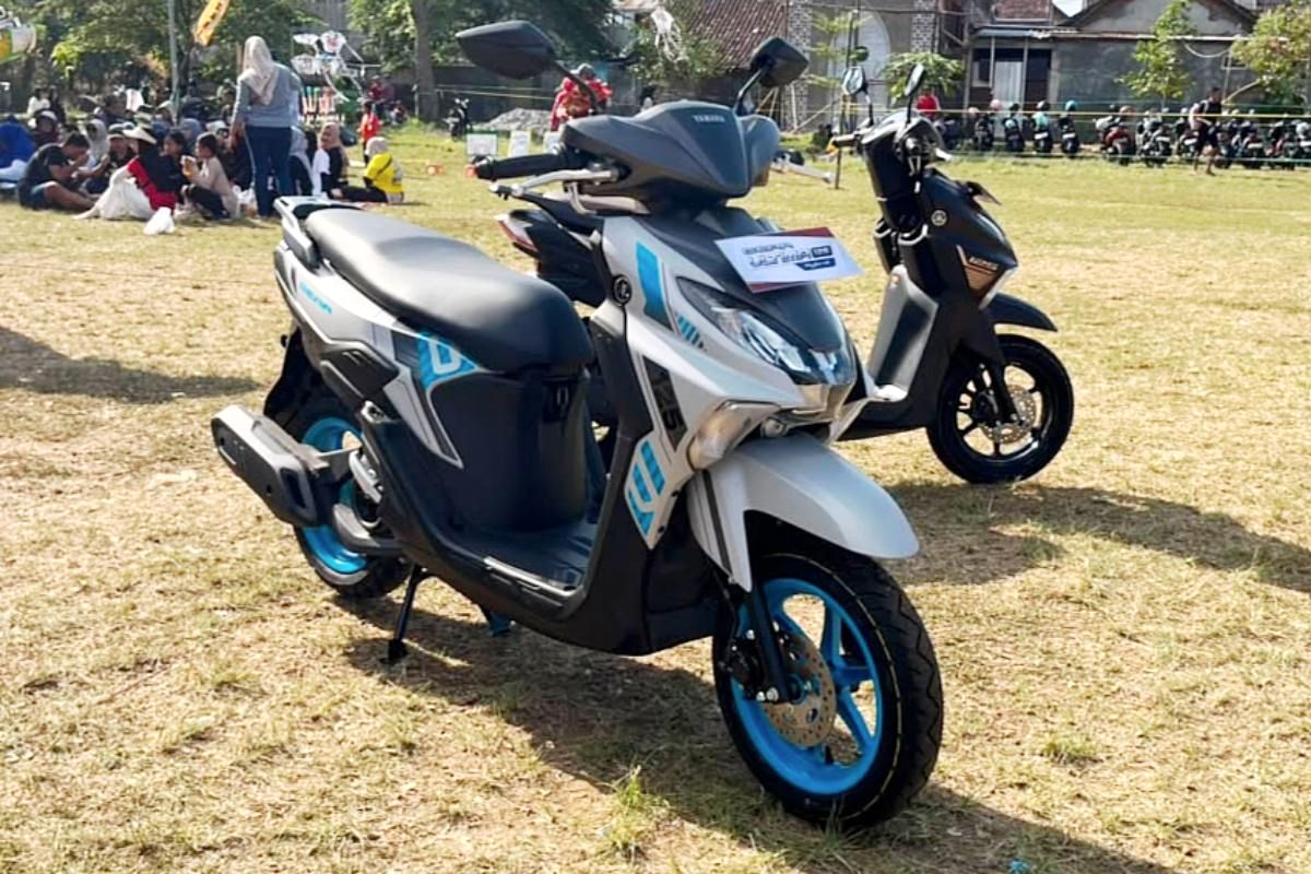Yamaha Launching Gear Ultima Hybrid Smart dan Hybrid Solid, Ini Keunggulannya 1 Dua varian terbaru, yakni Gear Ultima 125 Hybrid Smart dan Gear Ultima 125 Hybrid Solid. (ist)