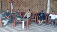 Babinsa Blimbing Komsos Bersama Tiga Pilar Kelurahan Bunulrejo