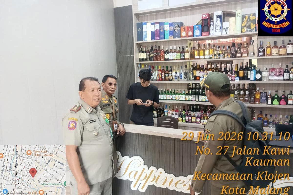 Satpol PP Kota Malang Sidak Happiness Water, Temukan Dugaan Dua Pelanggaran Perda