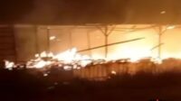 Peternakan ayam broiler di Dusun Dologan, Desa Manyaran terbakar, pada Selasa malam (2/6/2026) sekitar pukul 21.00 WIB. (Seru.co.id/wnb) Kandang Ayam Kapasitas 20 Ribu Ekor Terbakar di Boyolali, Kerugian Ditaksir Ratusan Juta