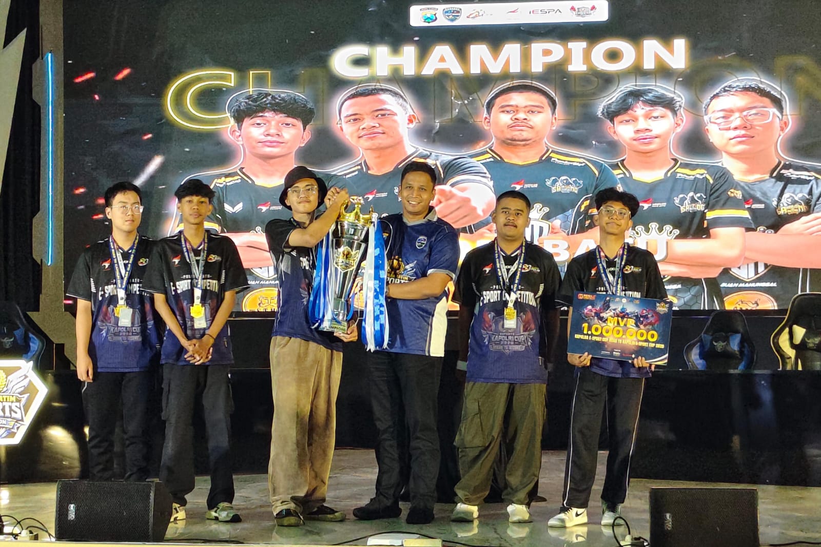 Tim Esport Tundukkan 19 Tim se-Jatim, Tim E-Sport SDES RAPPZYY Binaan Polres Batu Kantongi Tiket Emas Kapolri Cup 2026