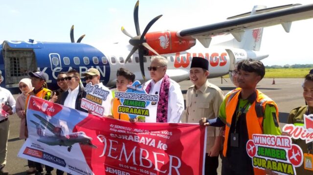 Tepat di Hari Lahir Pancasila, Gus Fawait Hadirkan Rute Penerbangan Jember–Surabaya