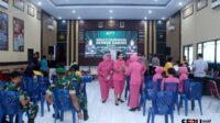 HUT ke-80 Bhayangkara, digelar kegiatan donor darah di gedung Patriatama Mapolres Blitar Kota, pada Selasa (2/6/2026). (Seru.co.id/edu) Semarak HUT ke-80 Bhayangkara, Polres Blitar Kota Gelar Donor Darah untuk Kemanusiaan