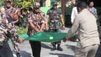 Kodim 0833 menggelar Pembinaan Kesadaran Bela Negara (PKBN) di Aula Koramil Blimbing. (ist) Kodim 0833 Perkokoh Jiwa Nasionalisme Keluarga Besar TNI Lewat PKBN