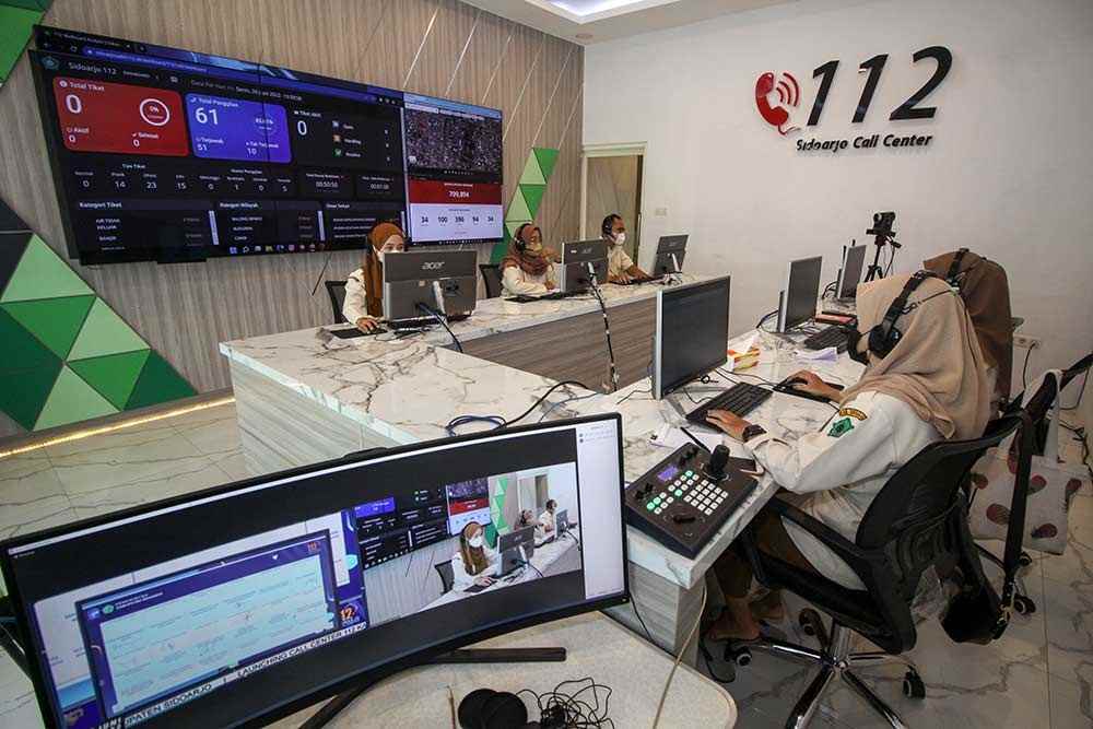 call 112 darrjo ok_11zon Aduan PJU Mendominasi Call Center 112 Sidoarjo, Dishub Genjot Optimalisasi Layanan 2026
