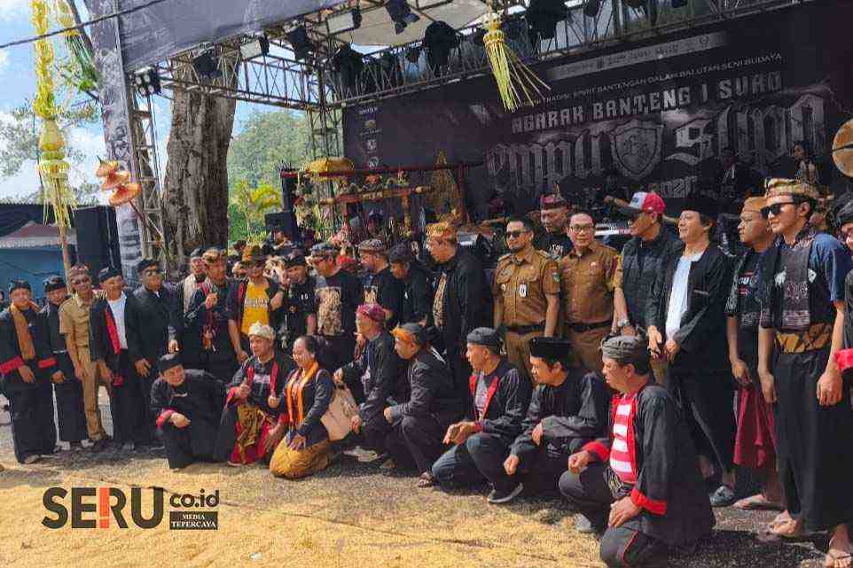 Ribuan Warga Padati Kirab Grebeg Bantengan 1 Suro Empu Supo ke-18 di Kota Batu