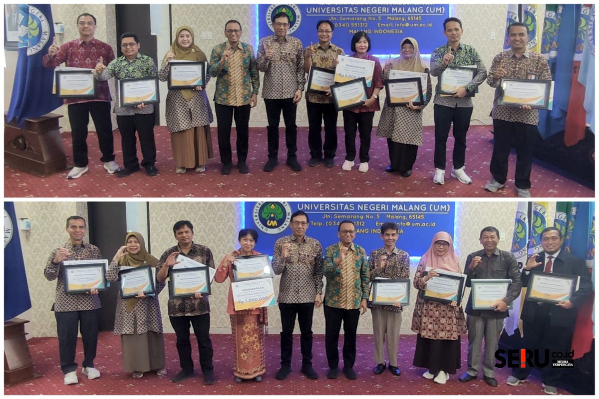 21 dosen peneliti UM masuk World's Top 5% Scientists 2026 versi SciRank Global. (rhd) 21 Dosen Peneliti UM Masuk World's Top 5% Scientists 2026 versi SciRank Global