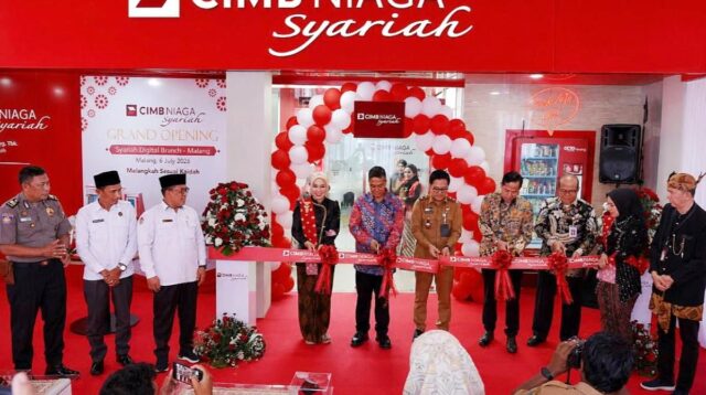 CIMB Niaga Resmikan Syariah Digital Branch Dukung Ekosistem Halal di Malang Raya