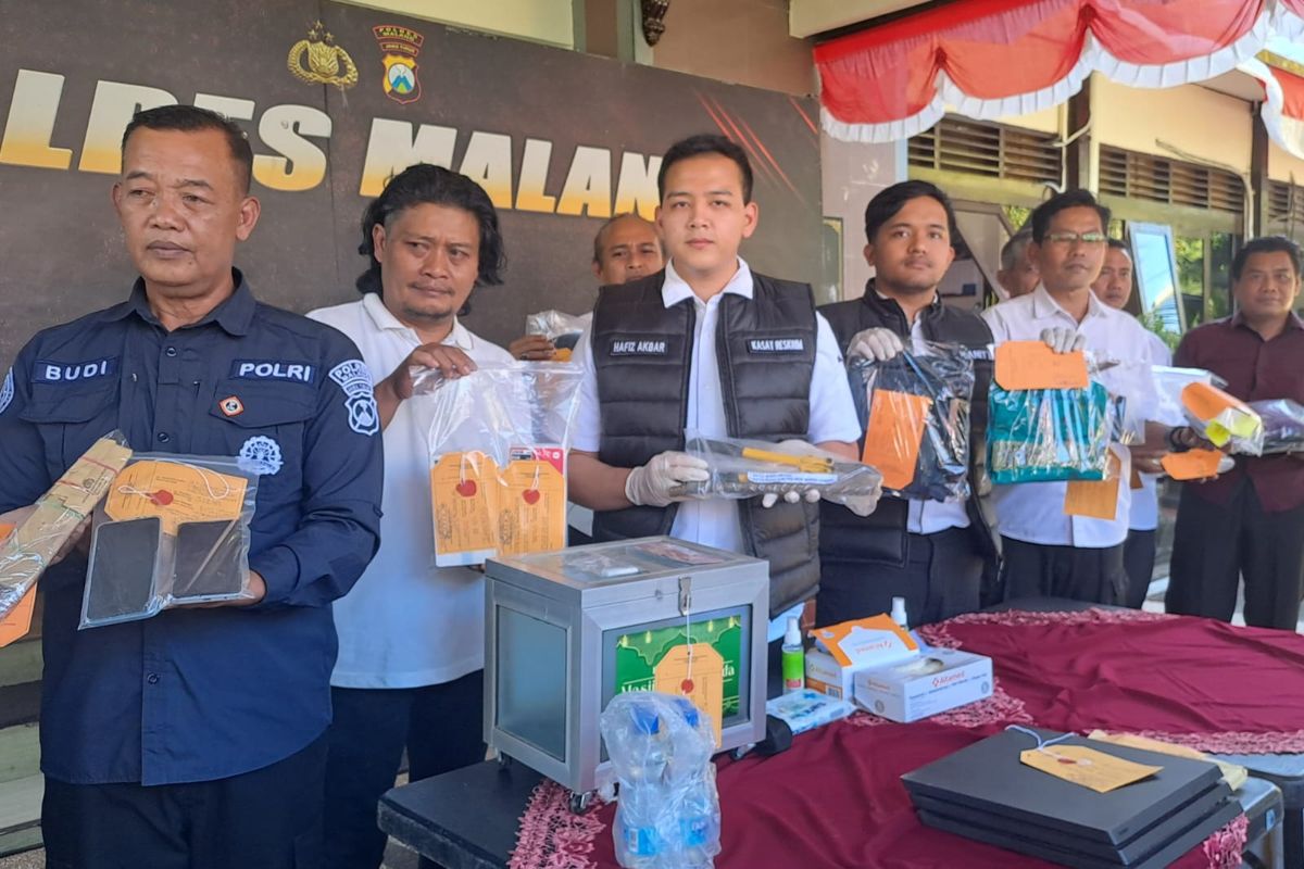 Rilis ungkap kasus pencurian selama Juni 2026 di Polres Malang. (Ist) Polres Malang Ringkus 19 Pelaku Kejahatan dari 20 Kasus, Paling Banyak Kasus Curat