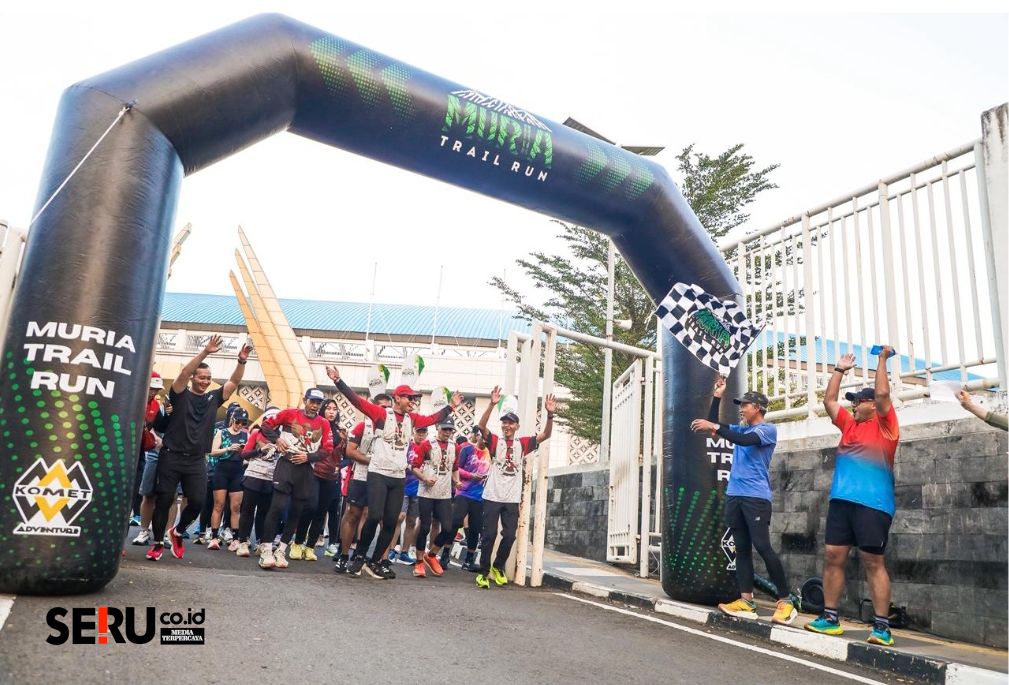 Sumarno membuka Road to Muria Trail Run di Stadion Jatidiri Semarang, Sabtu (4/7/2026). (Seru.co.id/gts) Muria Trail Run 2026 Digelar Agustus, Dorong Wisata Olahraga dan Ekonomi Warga Kudus