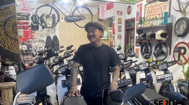 Modal Hobi, Mas Dani Sukses Bisnis Motor Klasik Astrea Grand Incaran Anak Muda
