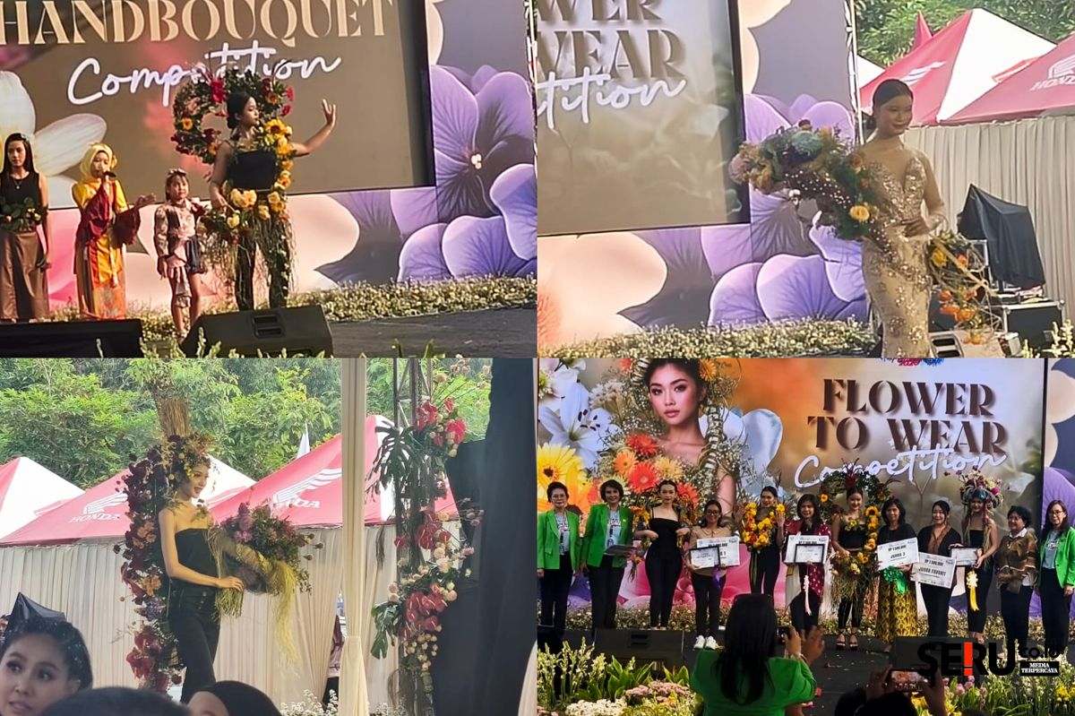 Festival Flower to wear dan Hand bouquet Competition di gelaran AFF 2026. (dik) Resmi Ditutup, Specta Flora Festival 2026 Jadi Solusi Tantangan Petani Bunga Kota Batu