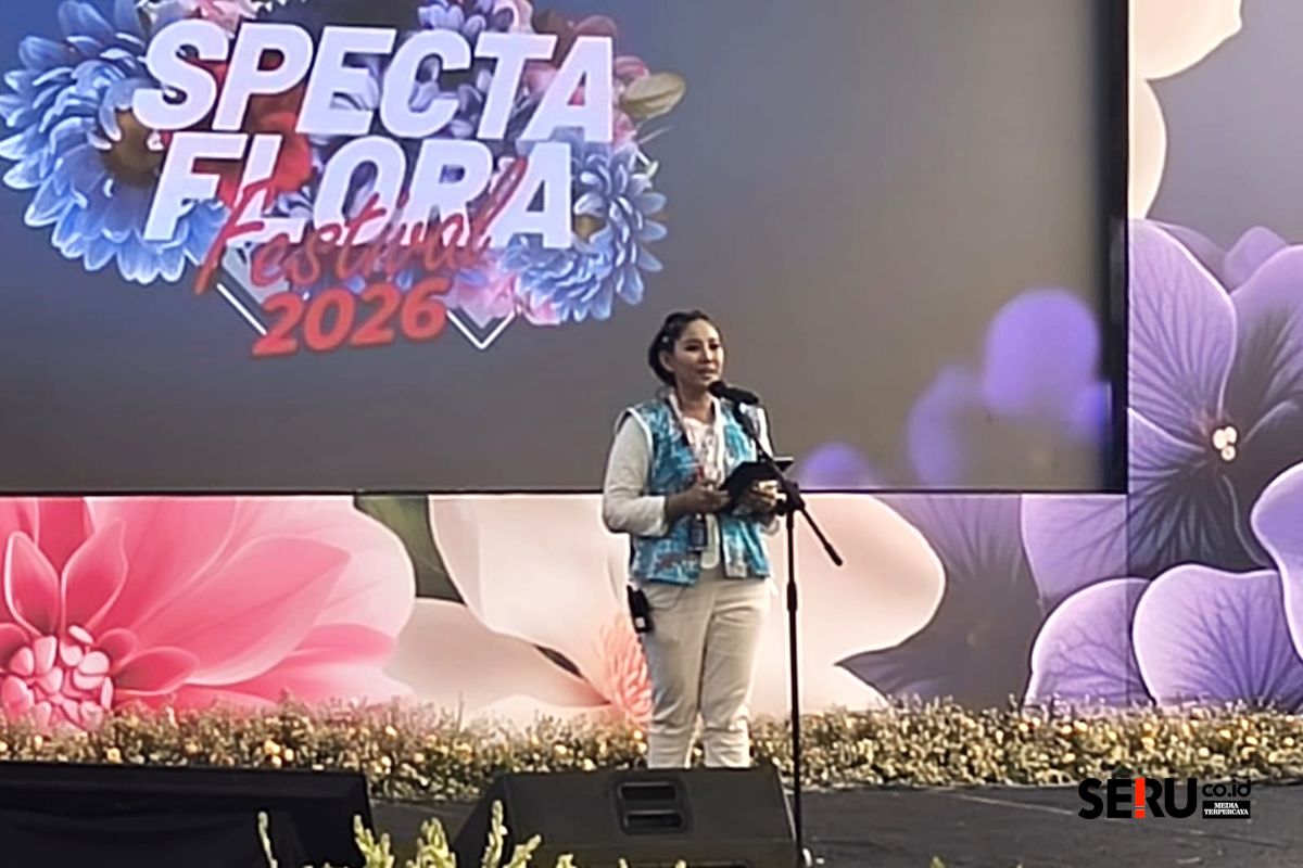Resmi Ditutup, Specta Flora Festival 2026 Jadi Solusi Tantangan Petani Bunga Kota Batu 1 Ketua Pelaksana kegiatan SFF 2026, Dwi Lily Indayani. (dik)
