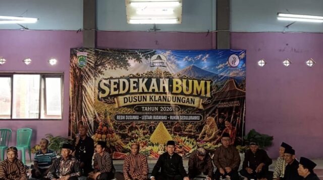 Lestarikan Budaya Adat, Sedekah Bumi Dusun Klandungan Digelar Setiap Bulan Suro