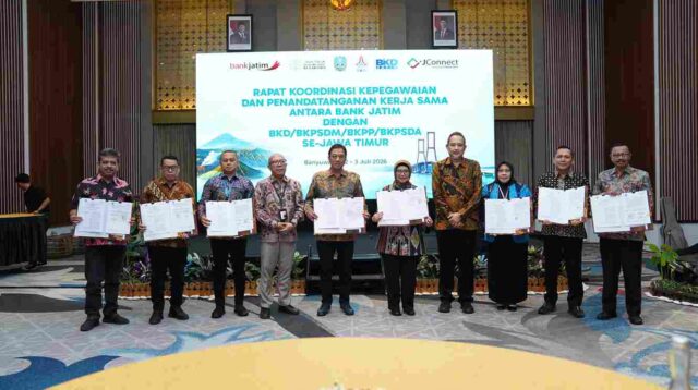 Bank Jatim Gandeng BKD se-Jawa Timur, Perkuat Ekosistem Layanan Perbankan ASN